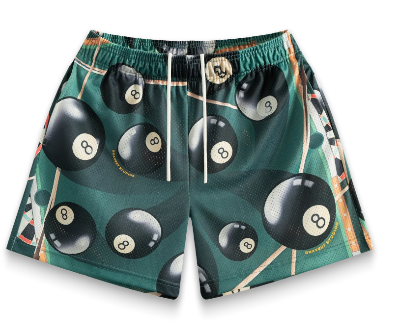 Bravest Studios 8 Ball Shorts