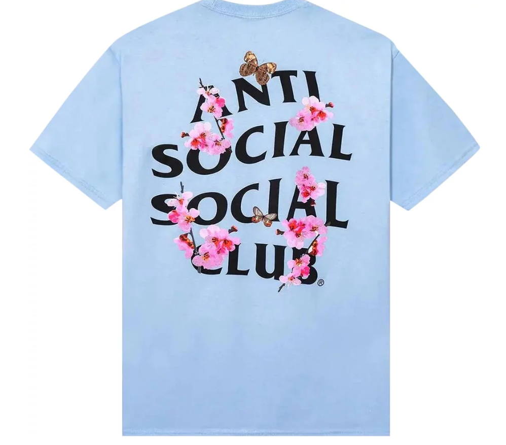 Anti Social Social Club Kkoch Tee 'Blue'