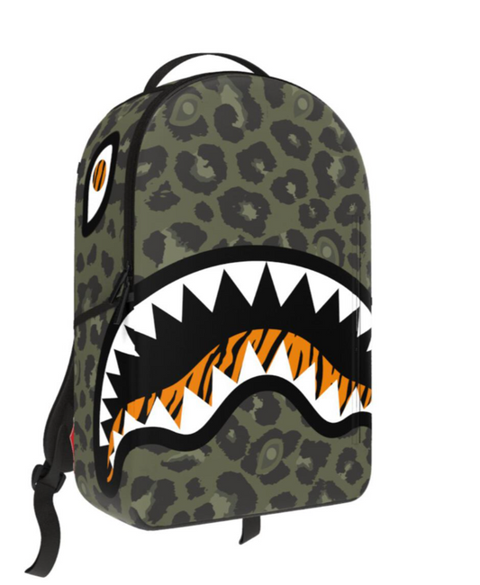 Spray Ground LEOPARD INCOGNITO DLXSR BACKPACK (B6288)