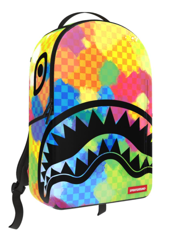 Spray ground SHARKS IN PARIS VIVID DLXSV BACKPACK (B6270)