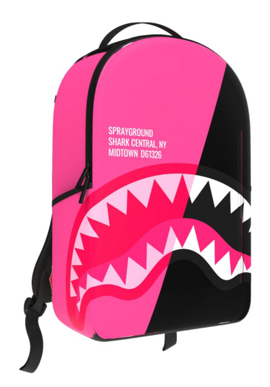 Spray Ground SHARK CENTRAL PINK SLICE DLXSV BACKPACK (B6252)