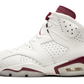 Air Jordan 6 maroon (USED)
