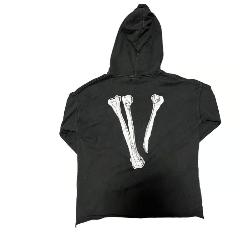 Vlone Skull Live alone Die Alone Hoodie