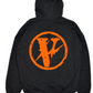 Vlone Friends Hoodie Black Orange