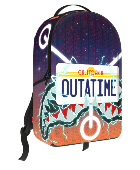 Spray Ground BACK TO THE FUTURE OUT OF TIME Back Pack  (B6410)