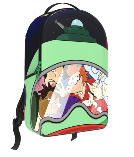 Spray Ground  FUTURAMA CREW SPACE MISSION  Back Pack (B6375)