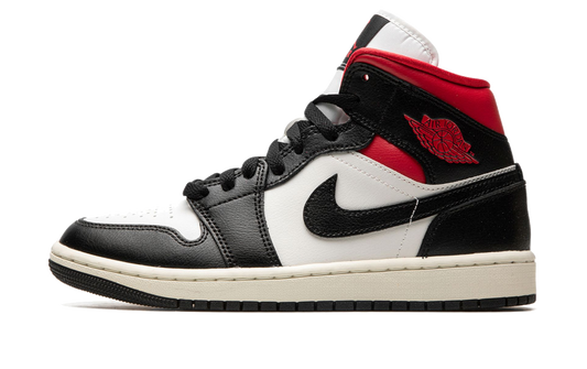 Air Jordan 1 Mid "Black / Gym Red"