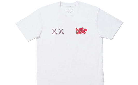 KAWS x Monsters Franken Berry T-shirt White