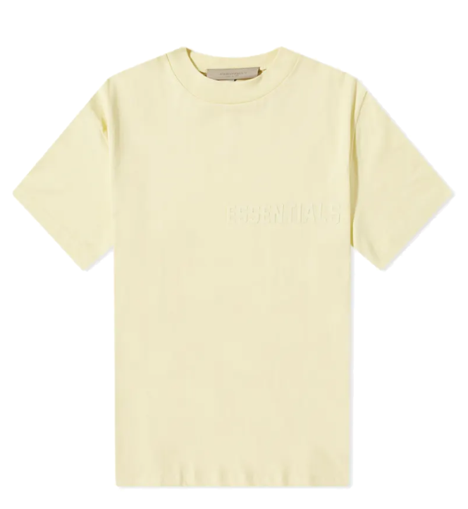Essentials Fear Of God T-Shirt (Canary)