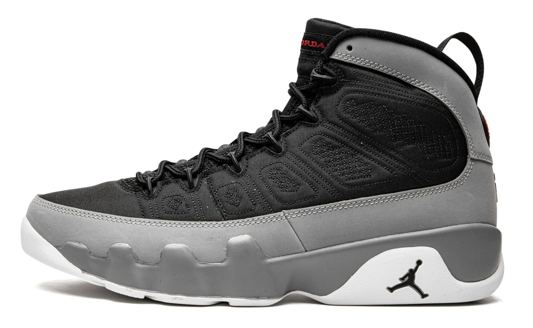 Air Jordan 9 particle grey(USED)