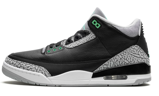 Air Jordan 3 green glow