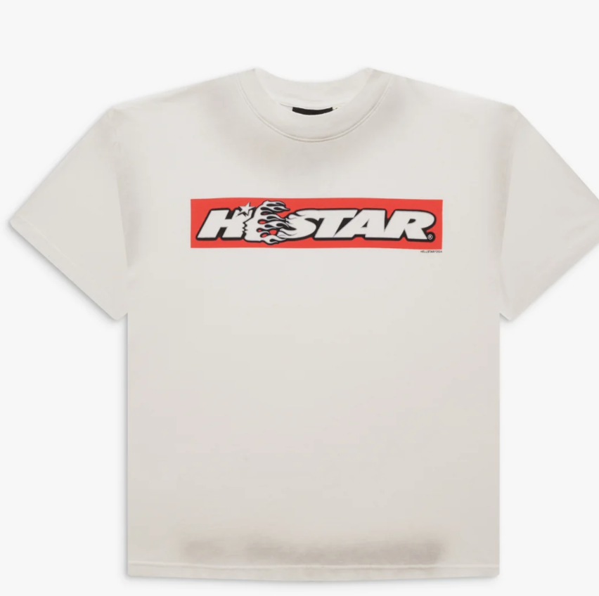 H.star Box Logo T-Shirt white