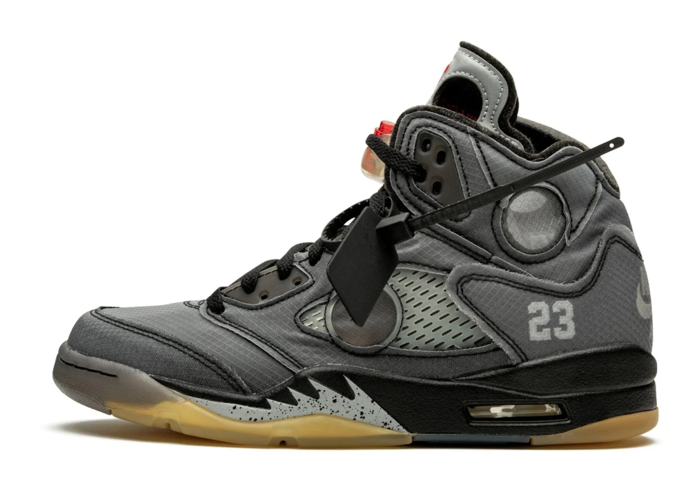 Air Jordan 5  off white muslin