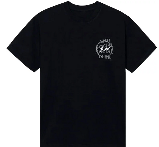 Anti Social Social Club x Fragment Half Tone Tee 'Black/Grey'