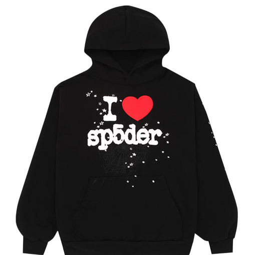 Sp5der Souvenir Hoodie 'Black'