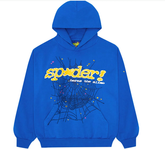 Sp5der Hoodie 'TC Blue'