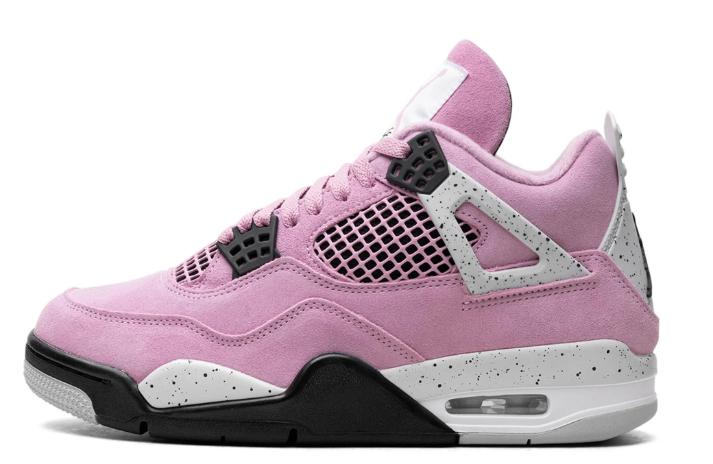 Air Jordan 4 orchid  pink