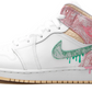 Air Jordan 1 mid Paint drip (GS)  (USED)