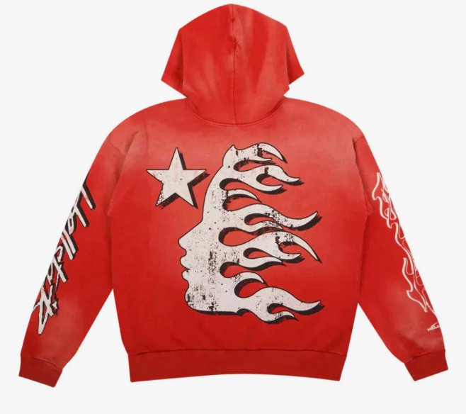 H.Star Records Hoodie Red