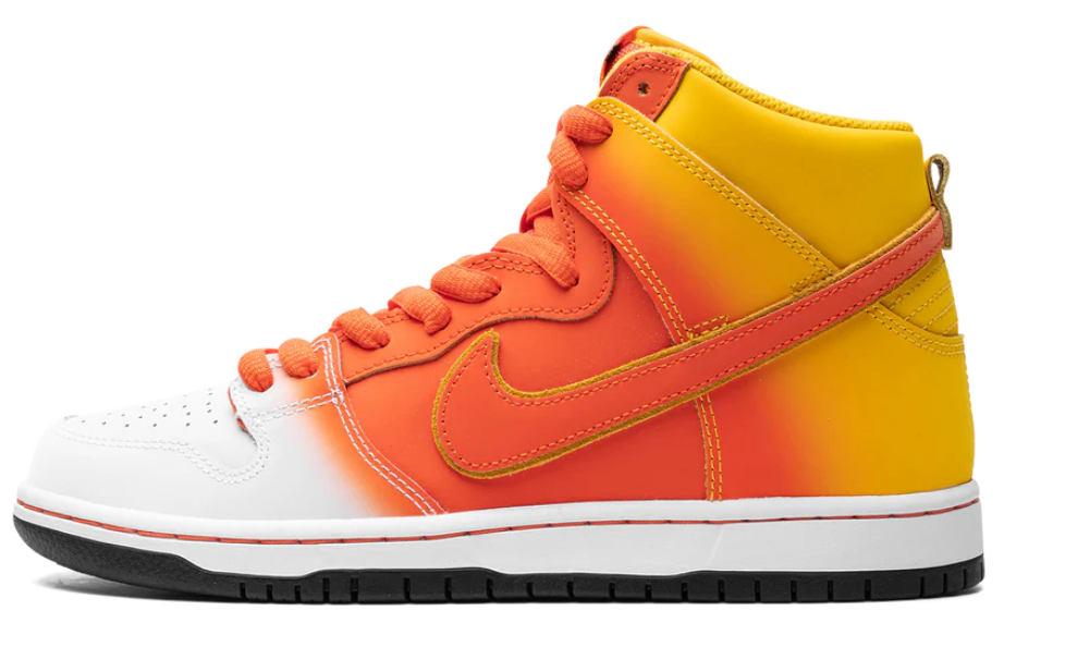 Nike sb dunk high candy corn