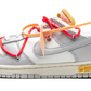Nike dunk low off white lot 6 (USED)