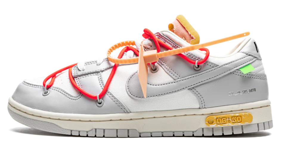 Nike dunk low off white lot 6 (USED)