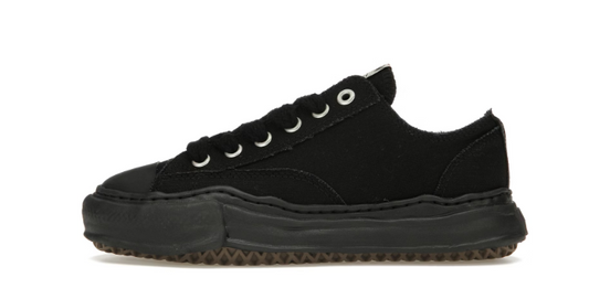 Maison Mihara Yasuhiro Peterson OG Sole Canvas Low Black Black