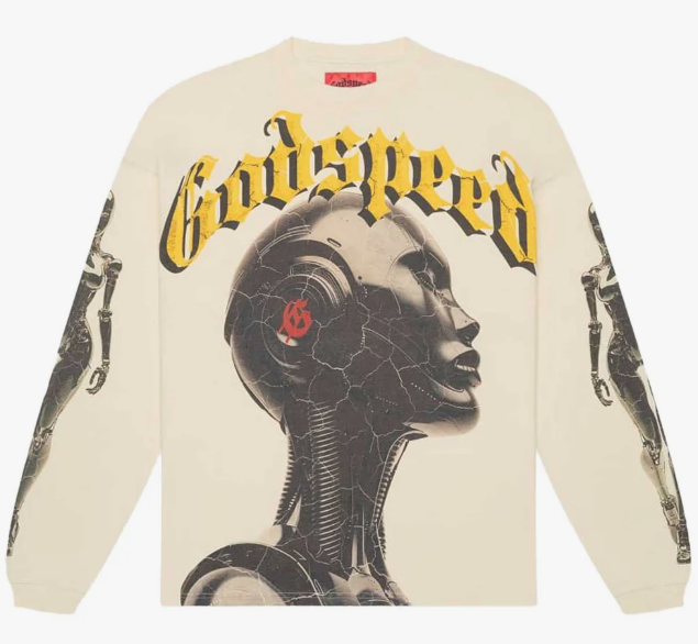 Godspeed Alexa L/S Tee Bone