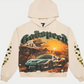 God Speed Sunset Drift Hoodie (Bone)