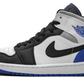 Air Jordan 1 Mid Royal Black Toe (USED)