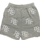 Mixed Emotion Grey Logo Shorts