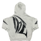 Mixed Emotion Grey ‘Faded’ Hoodie