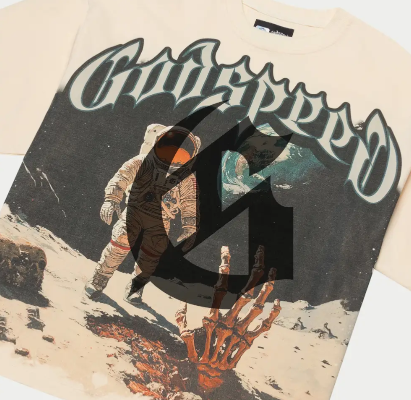 God speed tee First Contact (Bone)