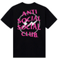 Anti Social Social Club x Fragment Design Half Tone Logo Tee 'Black/Pink'
