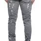 Purple Brand  Jeans P001 Worn Grey Knee Slit