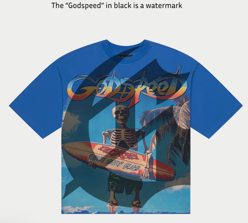 God speed miami surf club tee