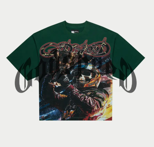 God Speed Podium Dreams  Tee (Green)