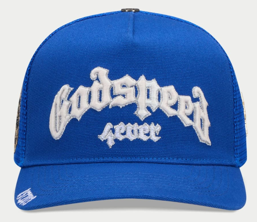 God Speed Gs Forever Trucker Hat (Azul) Blue