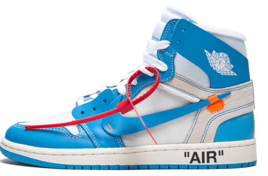Air Jordan 1 off white UNC