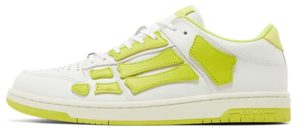 Amiri skel top low lime yellow (Used)
