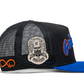 Godspeed Forever Black/Blue/Orange Trucker Hat