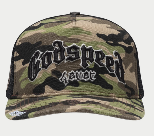 God Speed  FOREVER TRUCKER HAT (Camo)