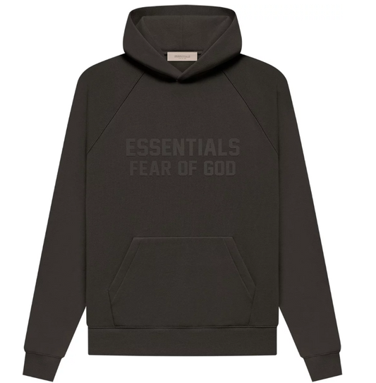 Fear Of God Essentials Hoodie  OFF BLACK