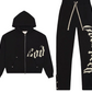God Speed OG Logo Sweatsuit V2 (Black)
