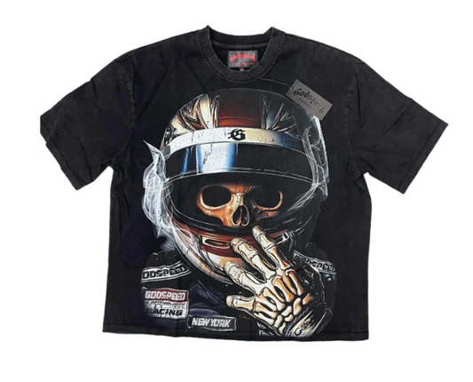 God Speed Glory Cup Tee Black