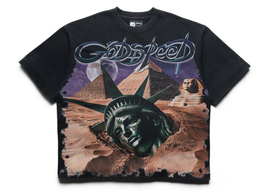 Godspeed New York Mother Cairo Tee Black Wash