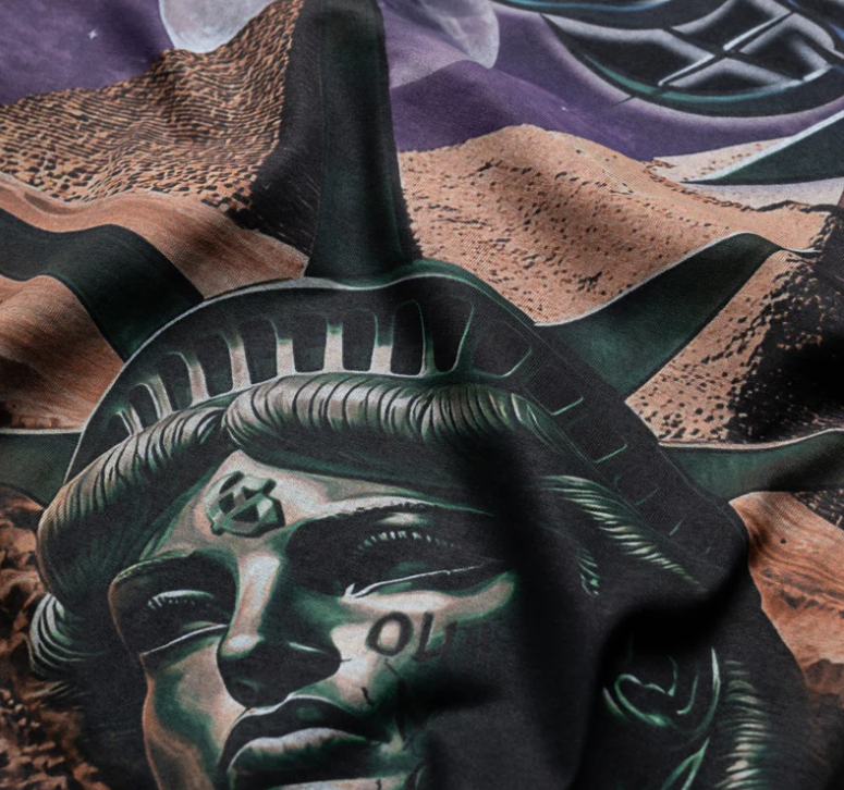 Godspeed New York Mother Cairo Tee Black Wash