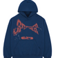 Sp5der Adult Sweatshirt  Hoodie Navy