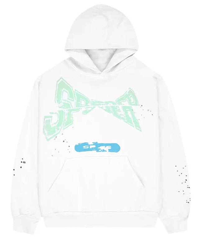 Sp5der Adult Sweatshirt 'Eggshell' Hoodie