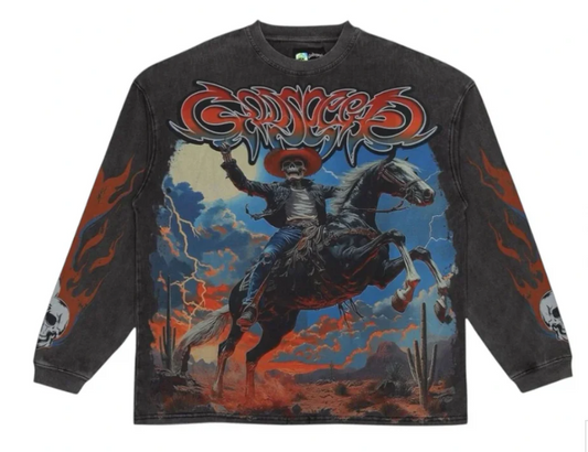 Godspeed Best Western L/S Tee Black